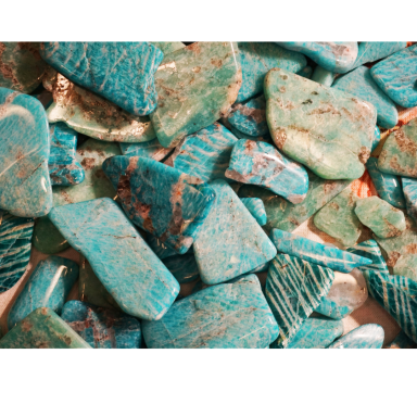 Amazonite stones
